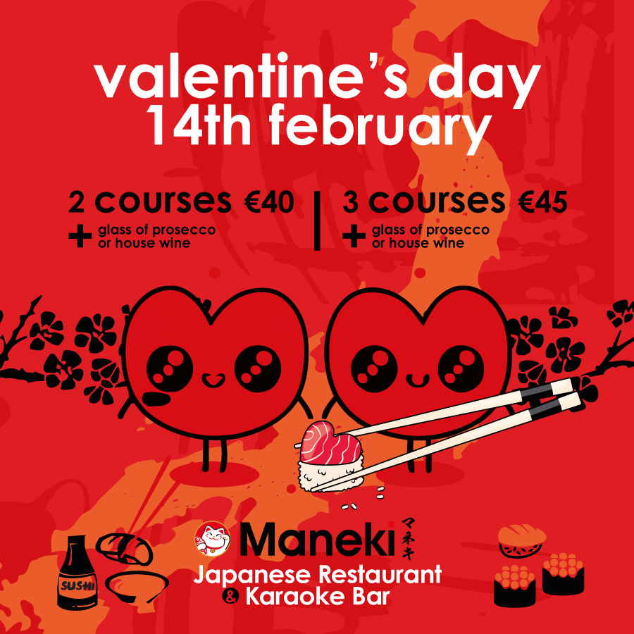 Valentine's Day at Maneki